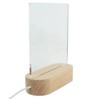 LED Light Bases + Acrylics