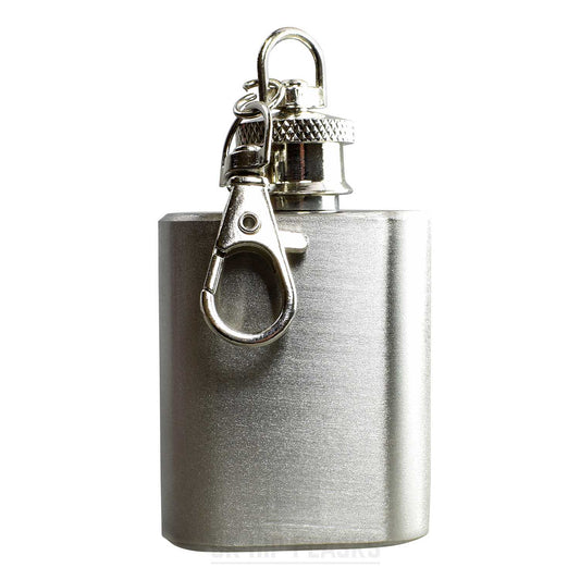 1oz Mini Hip Flask Keyring
