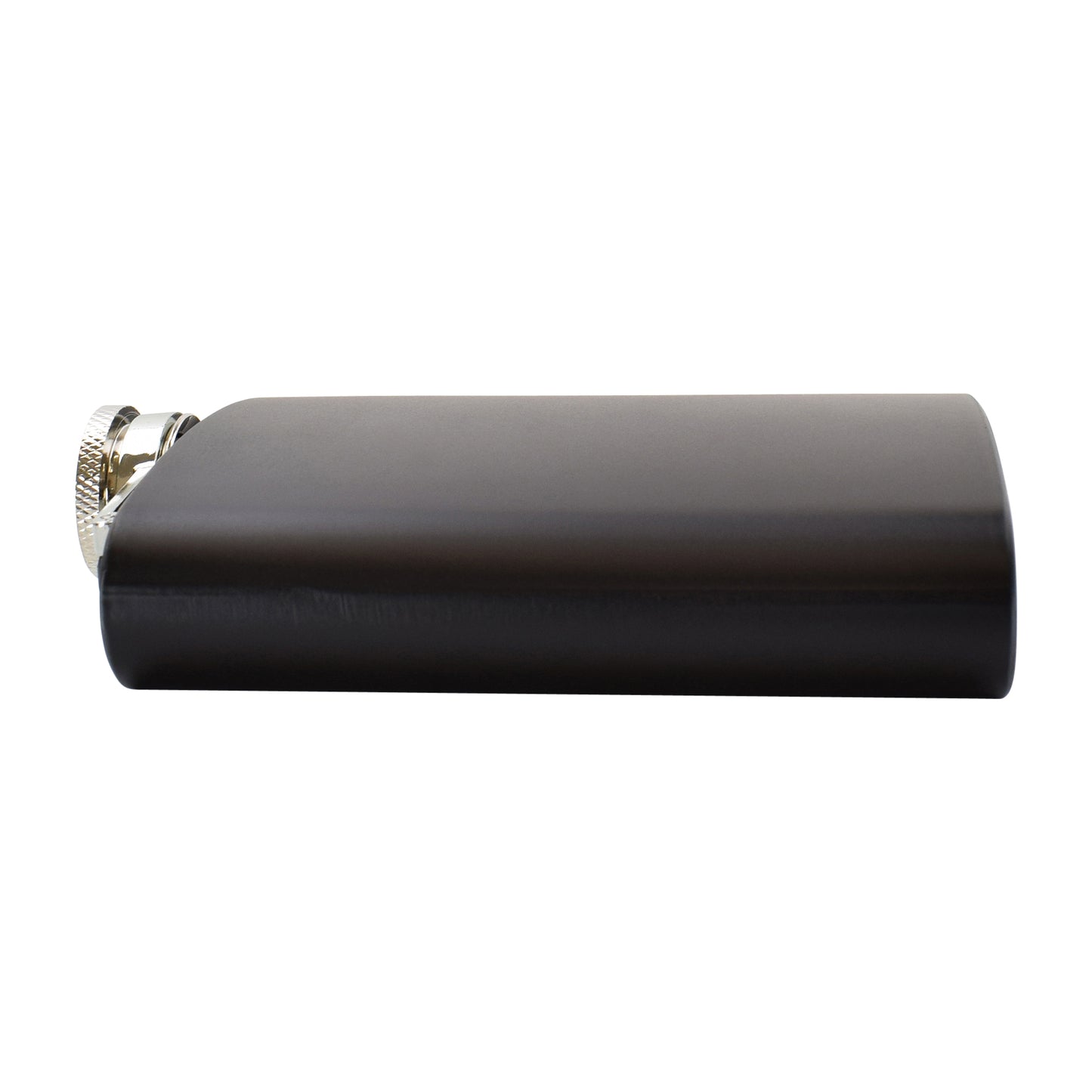 Hip Flask - Stainless Steel - Matt Black- 6 oz product detail