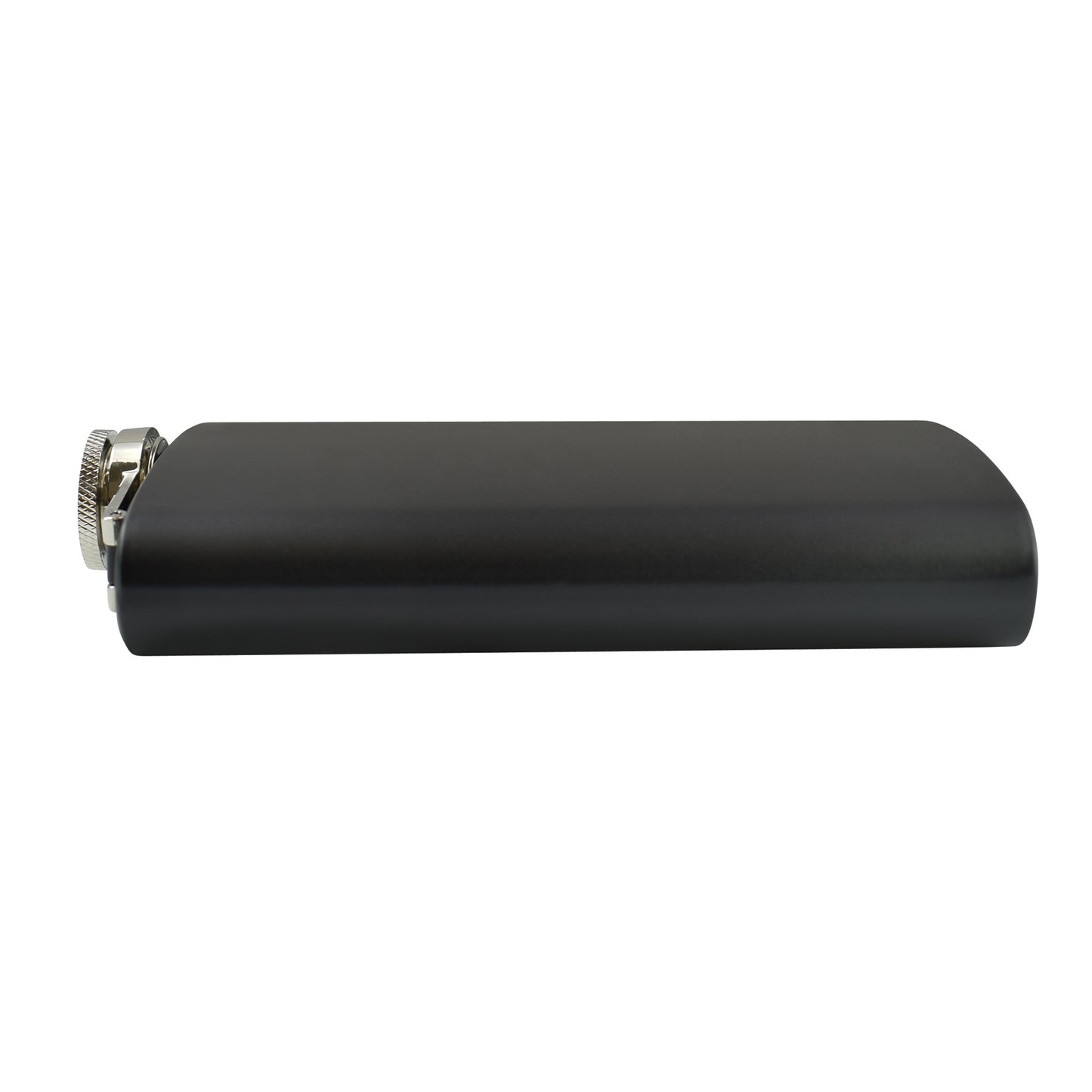 Hip Flask - Stainless Steel - Black - 7.67 oz