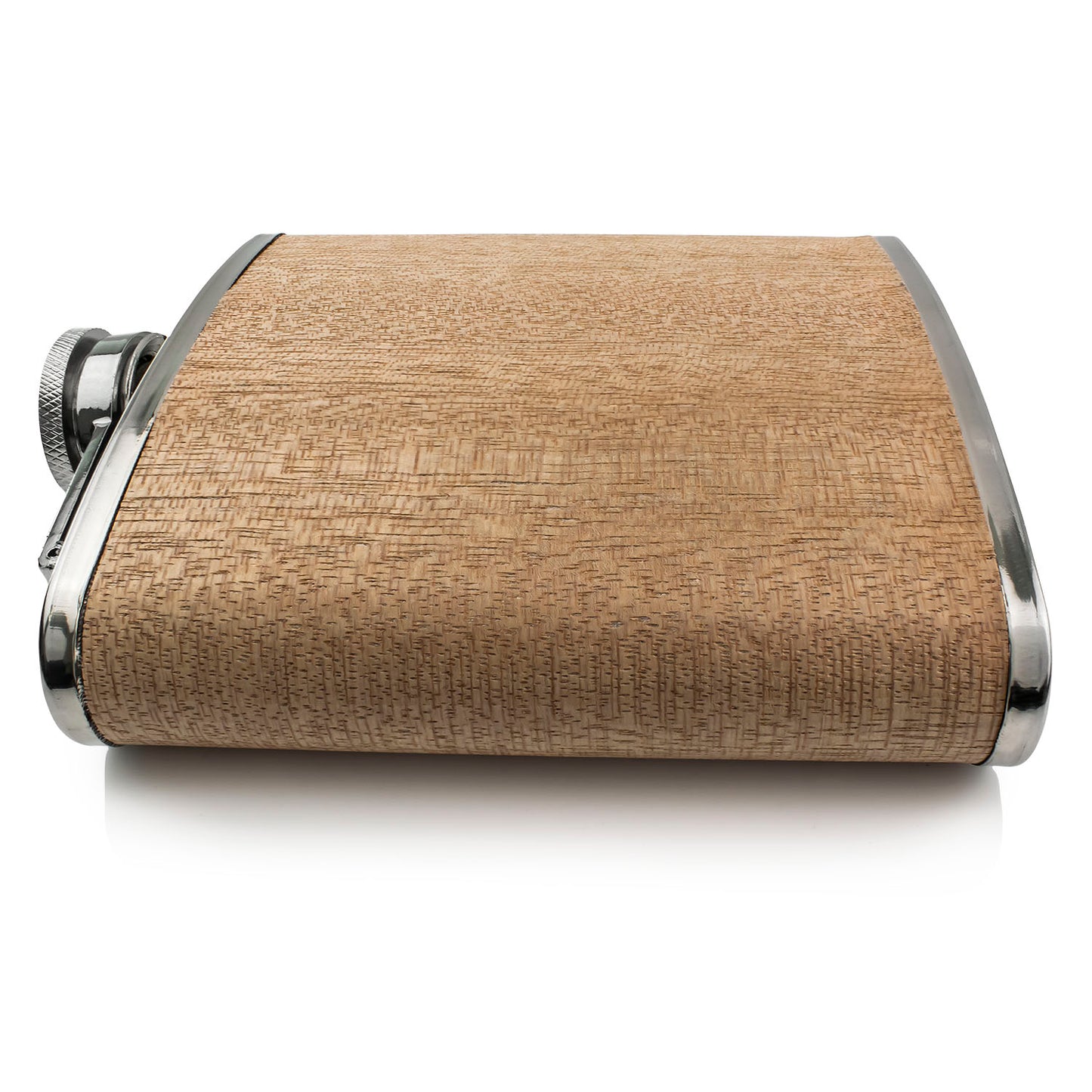 Hip Flask - Wood - Light Wood- 5.42 oz