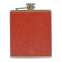Leather & Wood Flasks