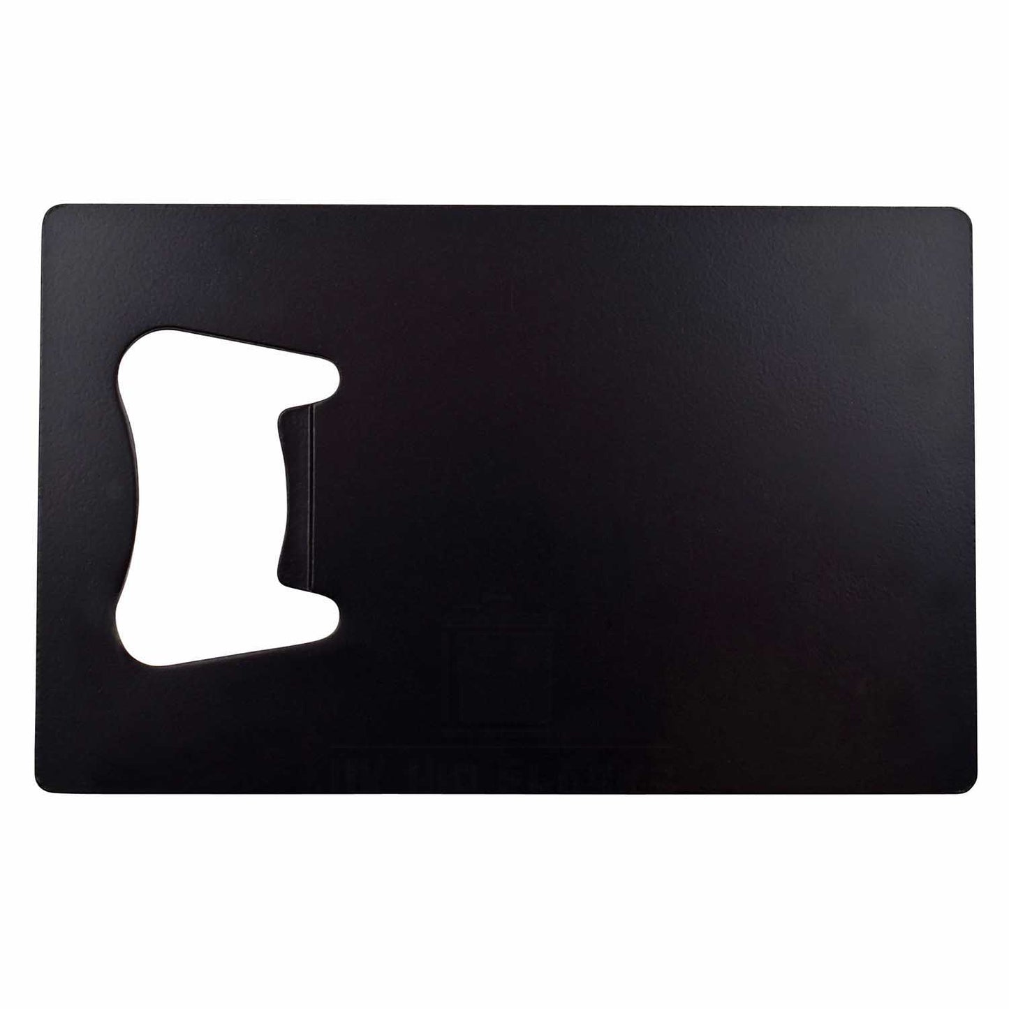 Bottle Opener - Rectangular - Black