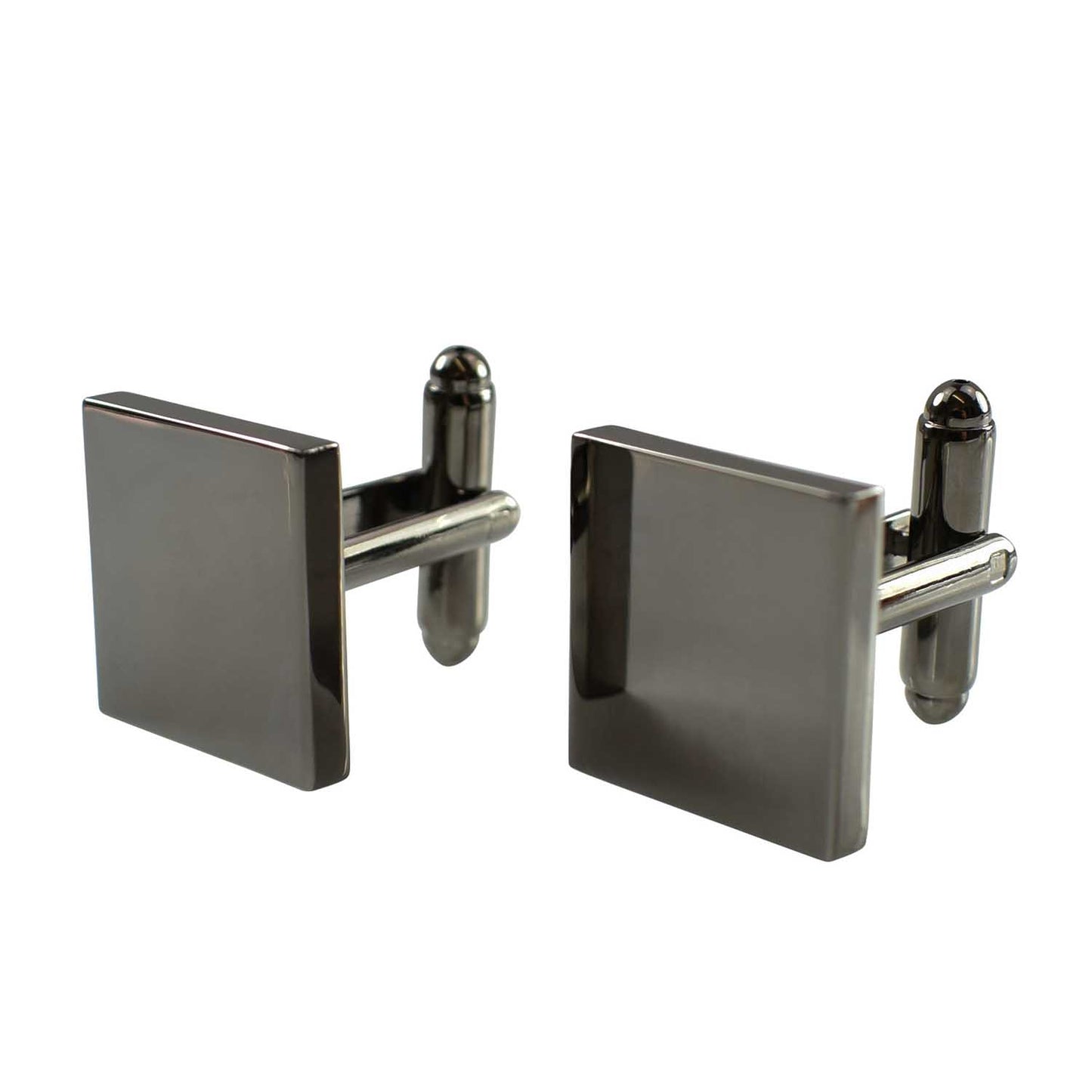 Cufflinks - Square - Black
