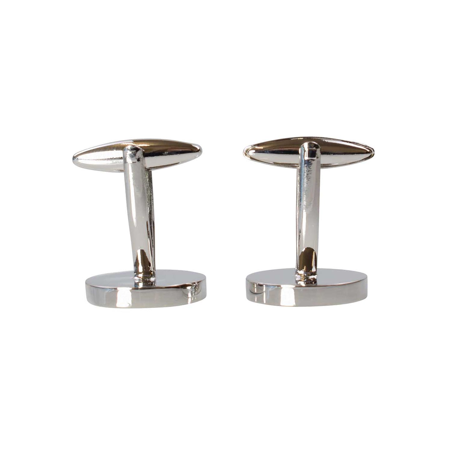 Cufflinks - Round - Silver