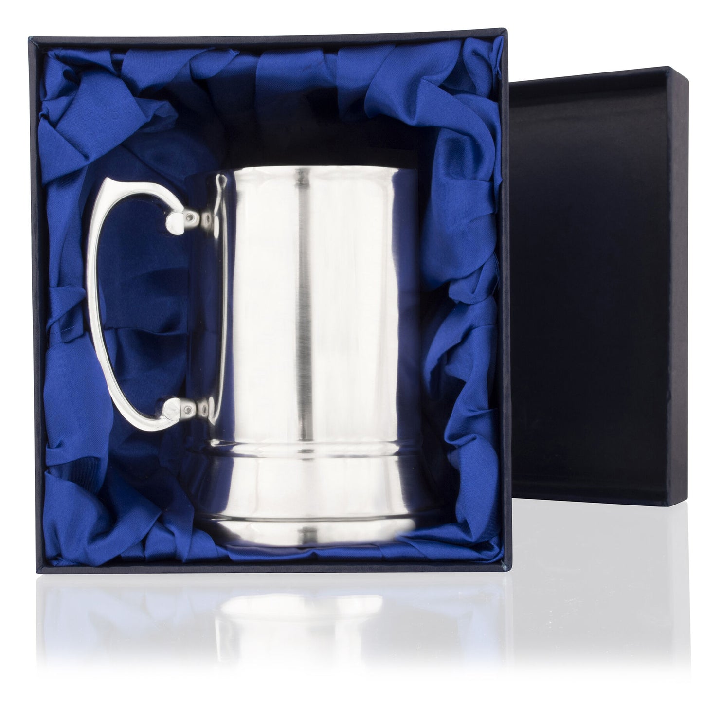 Steel Tankard in a Blue Gift Box