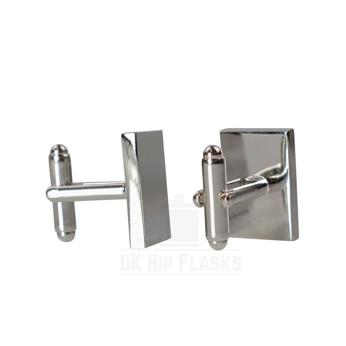 Cufflinks - Rectangle - Silver