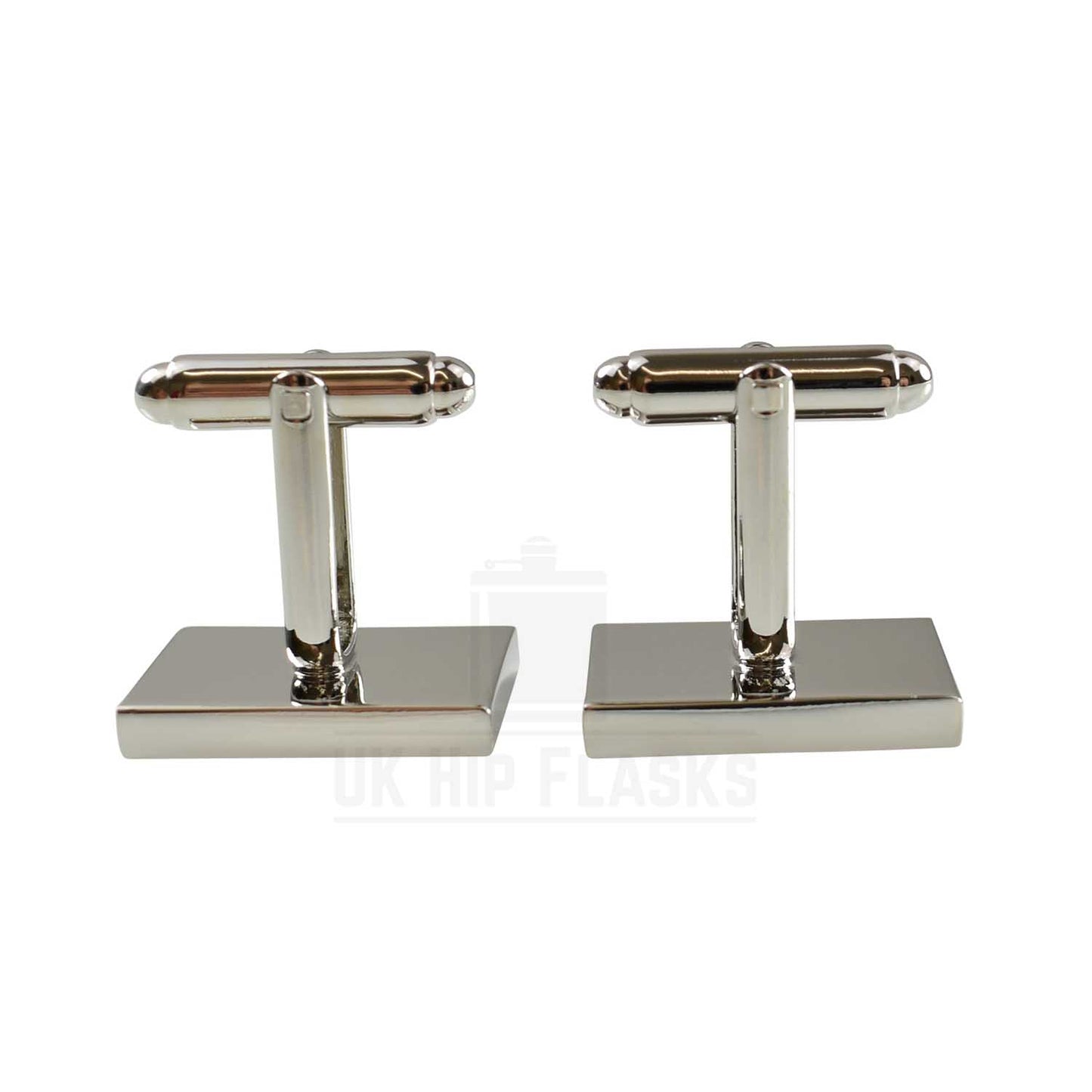 Cufflinks - Rectangle - Silver
