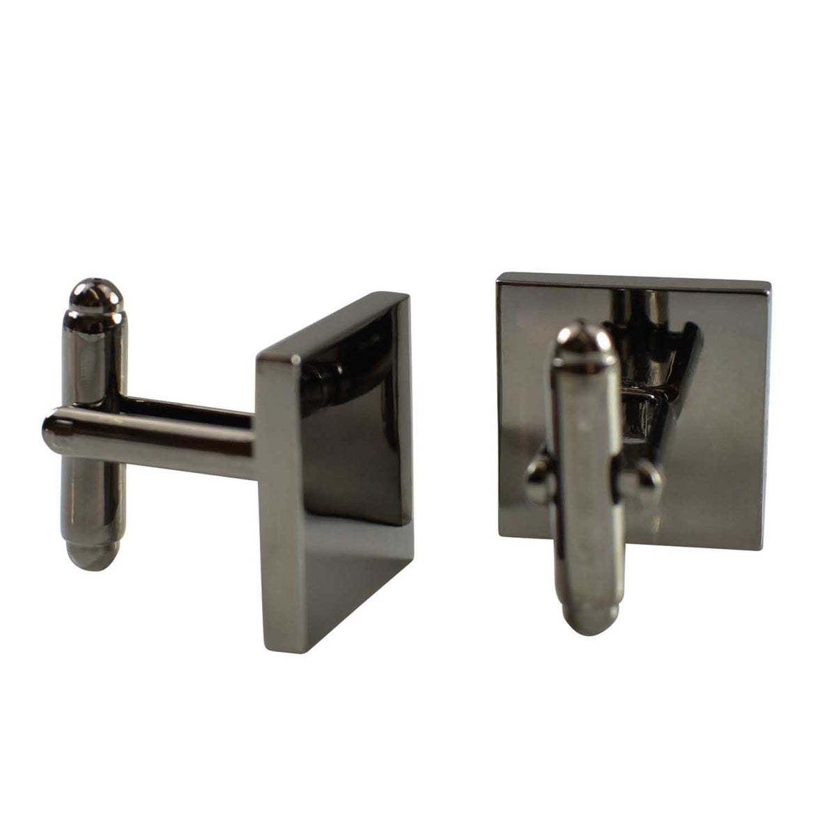 Cufflinks - Square - Black