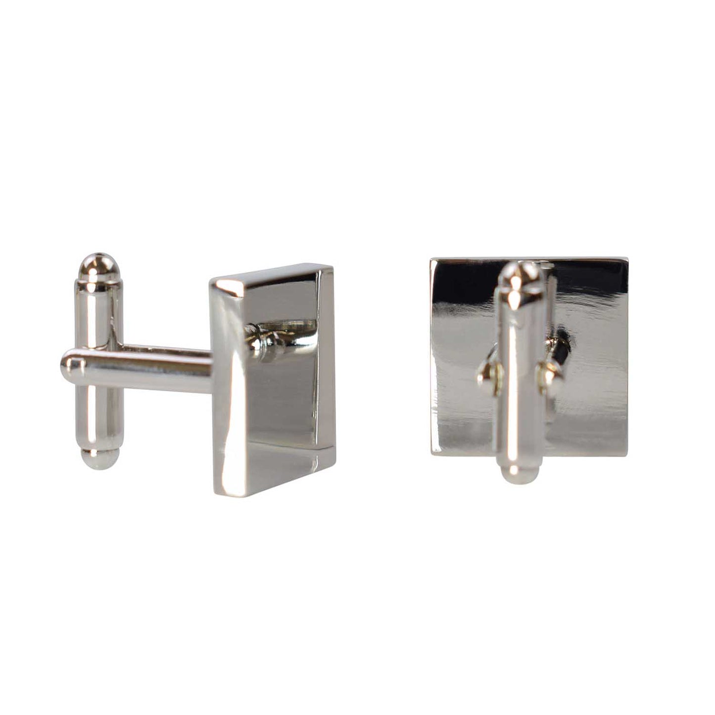 Cufflinks - Square - Silver
