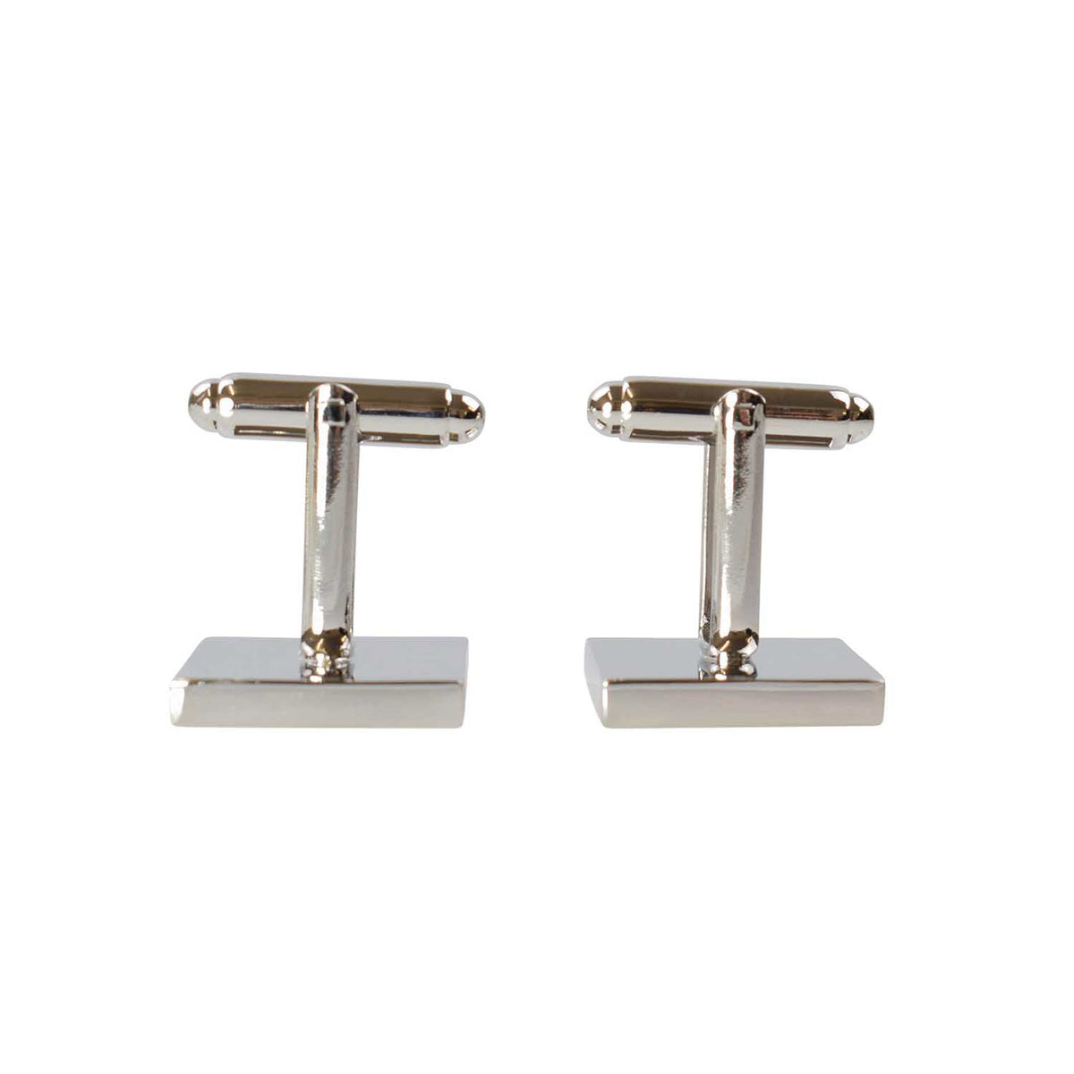 Cufflinks - Square - Silver