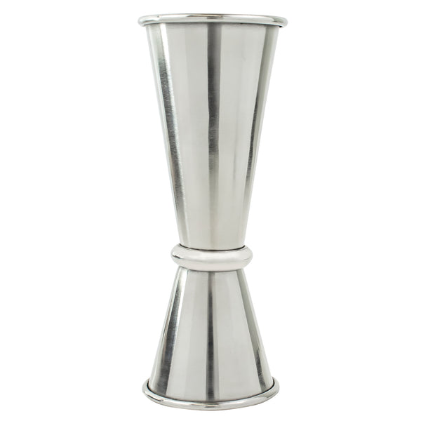 1 oz / 2 oz Shiny Stainless Steel Jigger