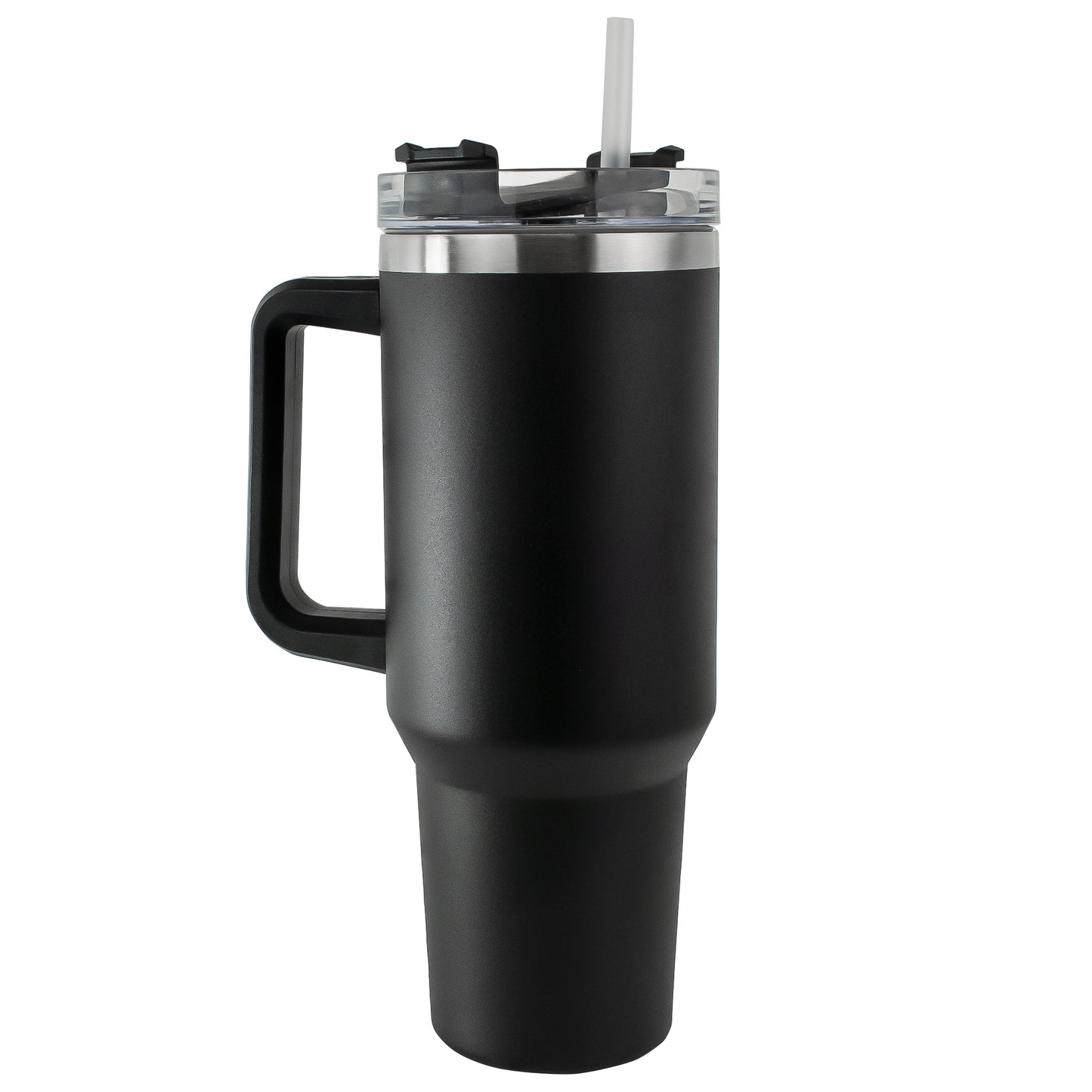 Tumbler with Straw Lid - Stainless Steel - 40 oz