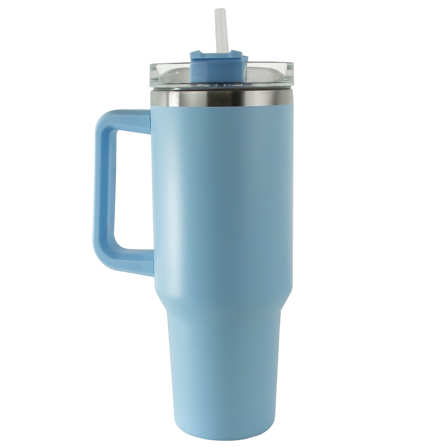 Tumbler with Straw Lid - Stainless Steel - 40 oz