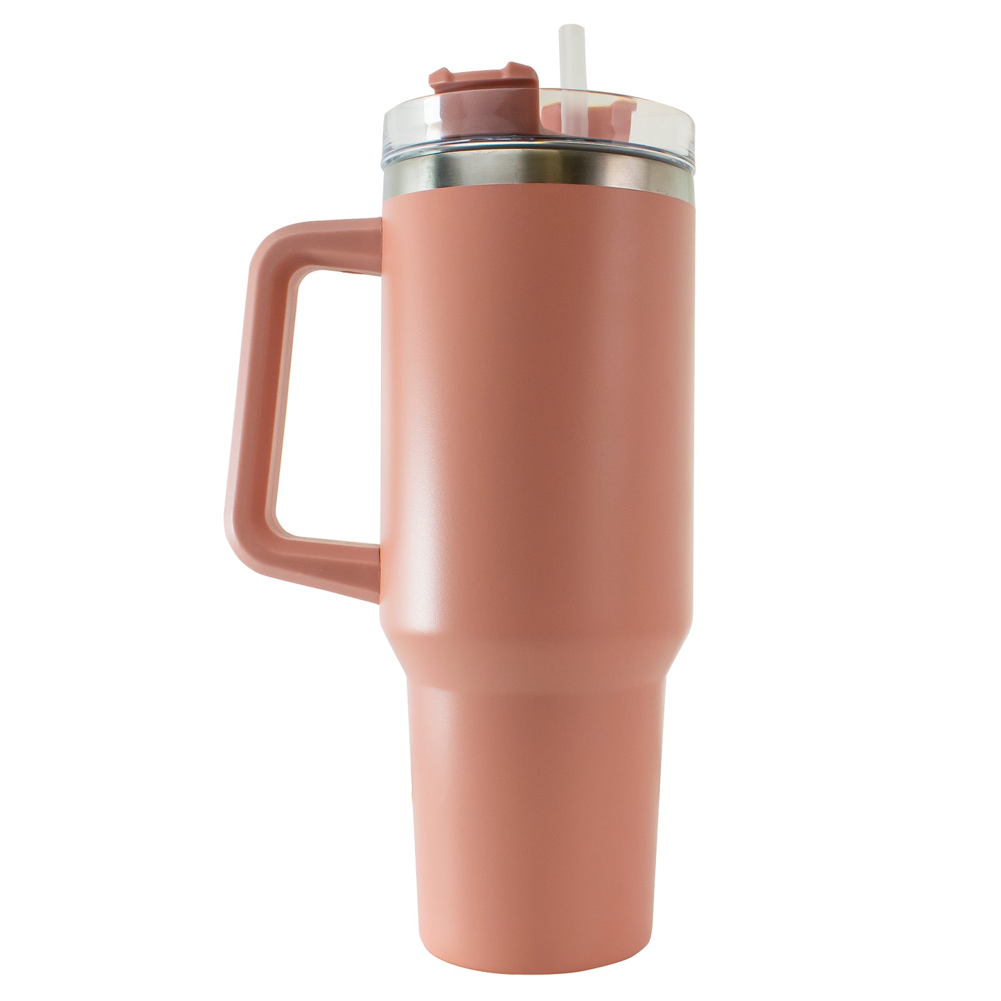 Tumbler with Straw Lid - Stainless Steel - 40 oz