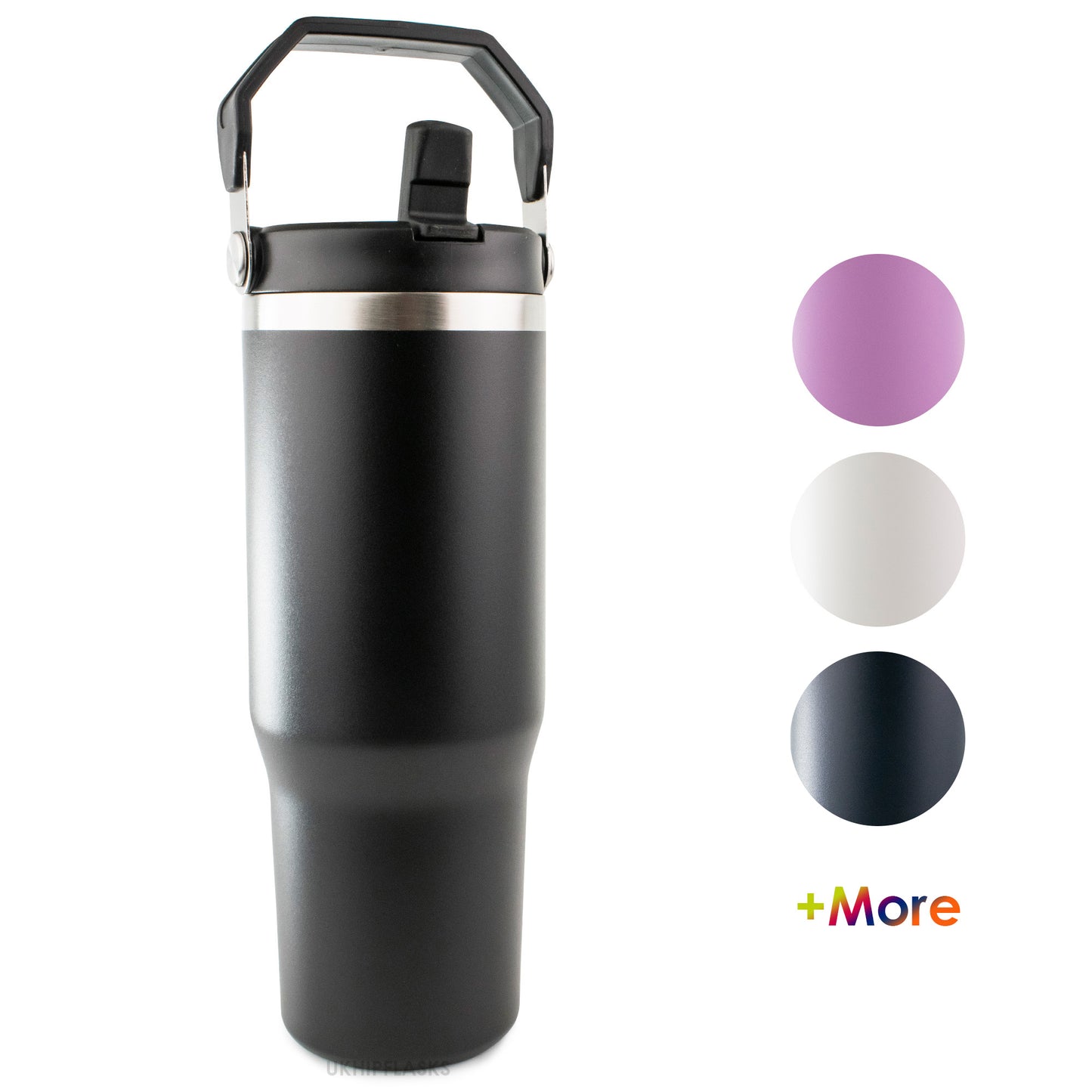Tumbler with Handle - Stainless Steel - 28.74 oz