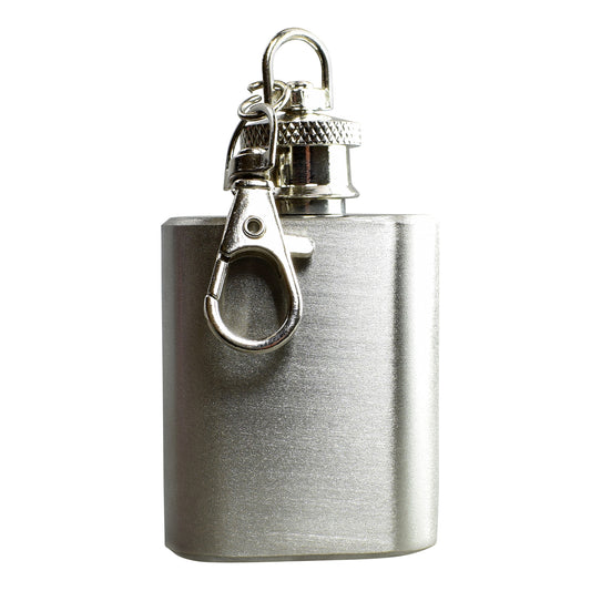 Mini Hip Flask- Stainless Steel - 0.94 oz