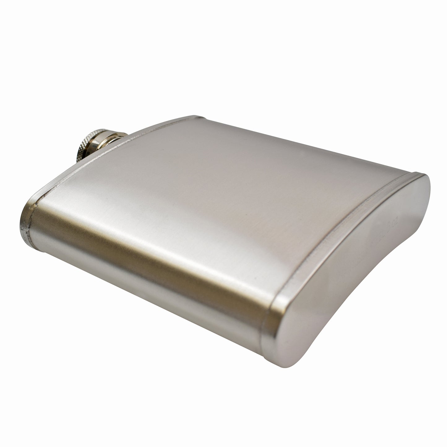 Hip Flask - Stainless Steel - Lipped - 5.42 oz