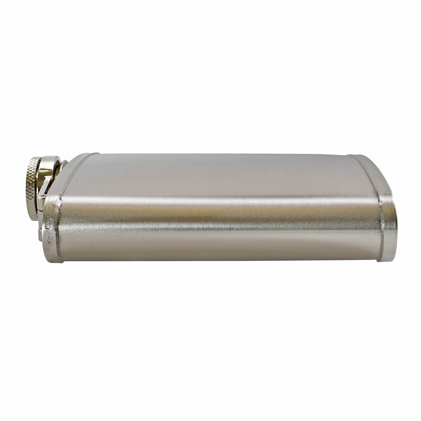 Hip Flask - Stainless Steel - Lipped - 5.42 oz