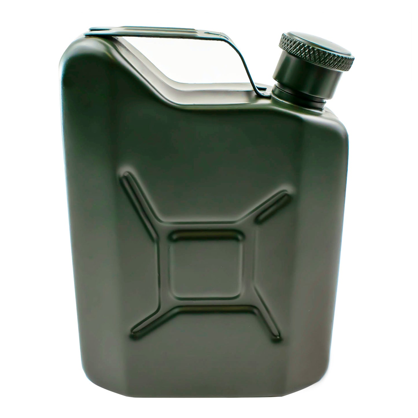Jerry Can Hip Flask - Stainless Steel - 4.80 oz