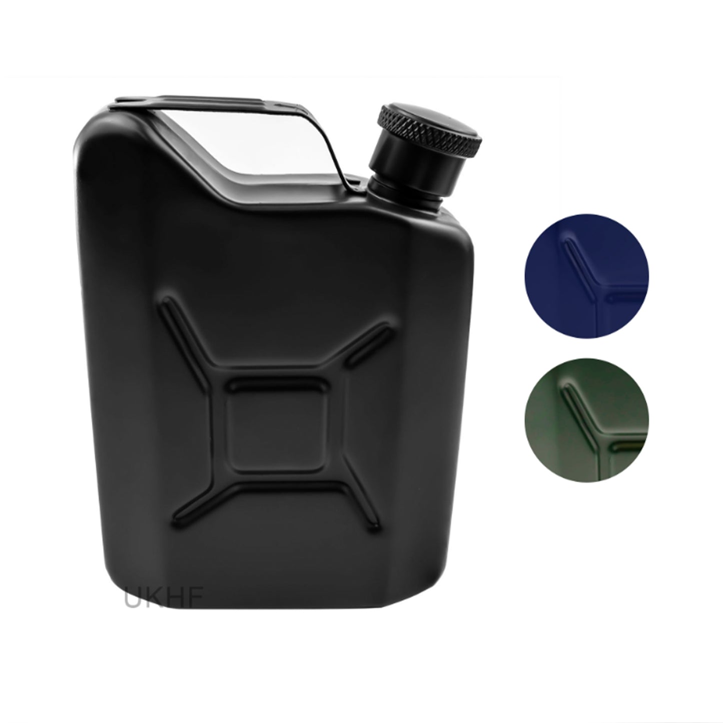 Jerry Can Hip Flask - Stainless Steel - 4.80 oz